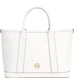 Michael Kors Luisa Medium Satchel Bag - Optic White