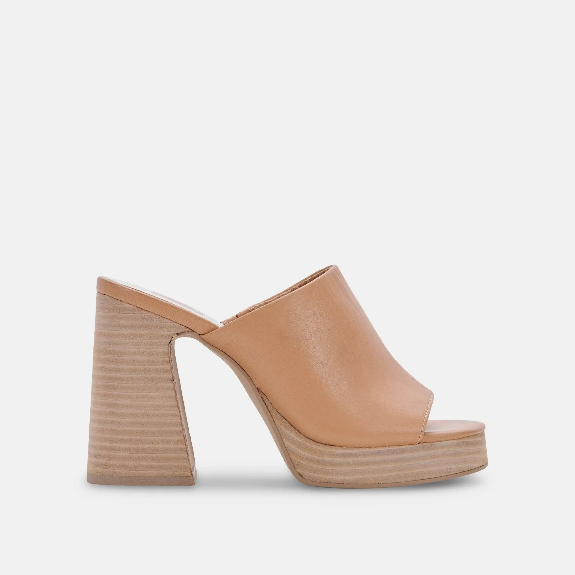 Dolce Vita Lukas Platform Sandal in Sand Leather