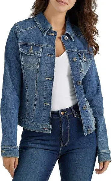 Wrangler Women's Authentics Stretch Denim Jacket