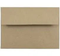 JAM Paper A7 Invitation Envelopes, 5 1/4 x 7 1/4, White, 25 per Pack