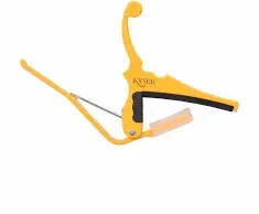 Fender x Kyser Quick Change Electric Guitar Capo, Olympic White