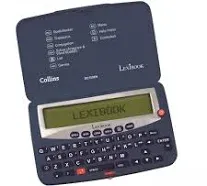 COLLINS DL601GB LEXIBOOK POCKET ENGLISH SPELLCHECKER ELECTRONIC DICTIONARY GAMES