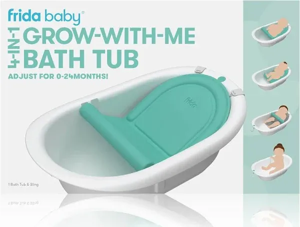 Fridababy 4-in-1 Grow with Me Bathtub