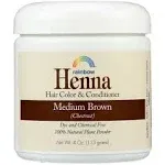 Rainbow Research Henna Hair Color and Conditioner Persian Medium Brown Chestnut - 4 oz