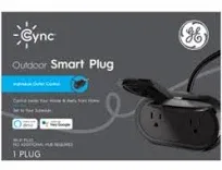 GE - Cync Outdoor Smart plug - Individual Outlet Control