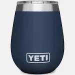 Yeti Rambler 10 oz Wine Tumbler with Maglisder Lid Navy