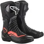 Alpinestars SMX-6 V2 Vented Boots Black/Red/White 50