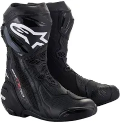 Alpinestars Supertech R Vented Boots (11.5, Black/Red/White/Gray)