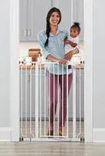 Easy Step 38.5-Inch Wide Walk Thru Baby Gate, Includes 6-Inch Extension Kit, 4 P