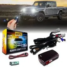 MPC Remote Starter Kit for Jeep Wrangler & Gladiator (2018-2023)