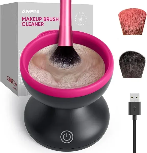 Alyfini Electric Makeup Brush Cleaner Machine