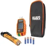 RT250KIT Non-Contact Voltage Tester and GFCI Receptacle Tester with LCD and Flas