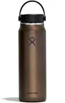 Hydro Flask Lightweight Wide Mouth Trail Series 32 oz Obsidian 32oz