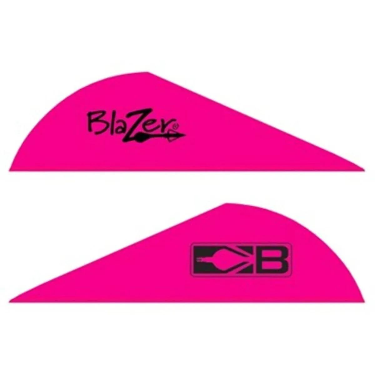 Bohning 2" Blazer Vanes, 36 / Hot Pink