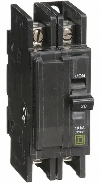 Square D Unit Mount Circuit Breaker - 2 poles