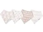 Copper Pearl - Bliss Bandana Bib Set (4-pack)