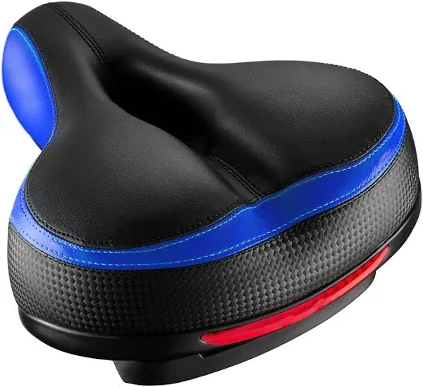 Roguoo Bike Seat, Most Comfortable Bicycle Seat Dual Shock Absorbing Memory Foam