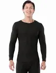 Fruit of The Loom Men's Waffle Baselayer Crew Neck Thermal Top