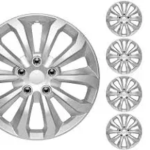 BDK Hubcaps Wheel Covers for Toyota Camry Corolla Style Automotive