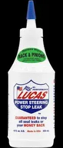 Lucas Power Steering Stop Leak Oil -  12 fl oz dropper