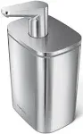 simplehuman 16oz Pulse Pump Soap Dispenser Brushed Stainless Steel