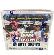 2023 Topps Chrome Updates Baseball Jumbo Hobby Box