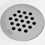 Vigo Vessel Bathroom Sink Grid Drain - Chrome