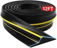 Universal Garage Door Bottom Seal Strip Weatherproof Rubber DIY Weather 12FT