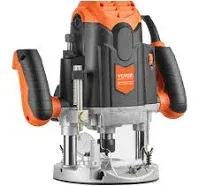 VEVOR Plunge Router, 3-1/4 HP, 120V, 12000-23000 RPM Variable Speed, Electronic 