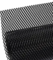 AggAuto Universal 40&#034;x13&#034; Car Grill Mesh - Aluminum Alloy Automotive Grille I...