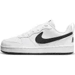 Nike Court Borough Low Recraft Kids Shoes - White/Black - 5