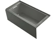 Kohler Underscore 60" x 30" alcove bath with integral apron, integral flange and Left-Hand Drain