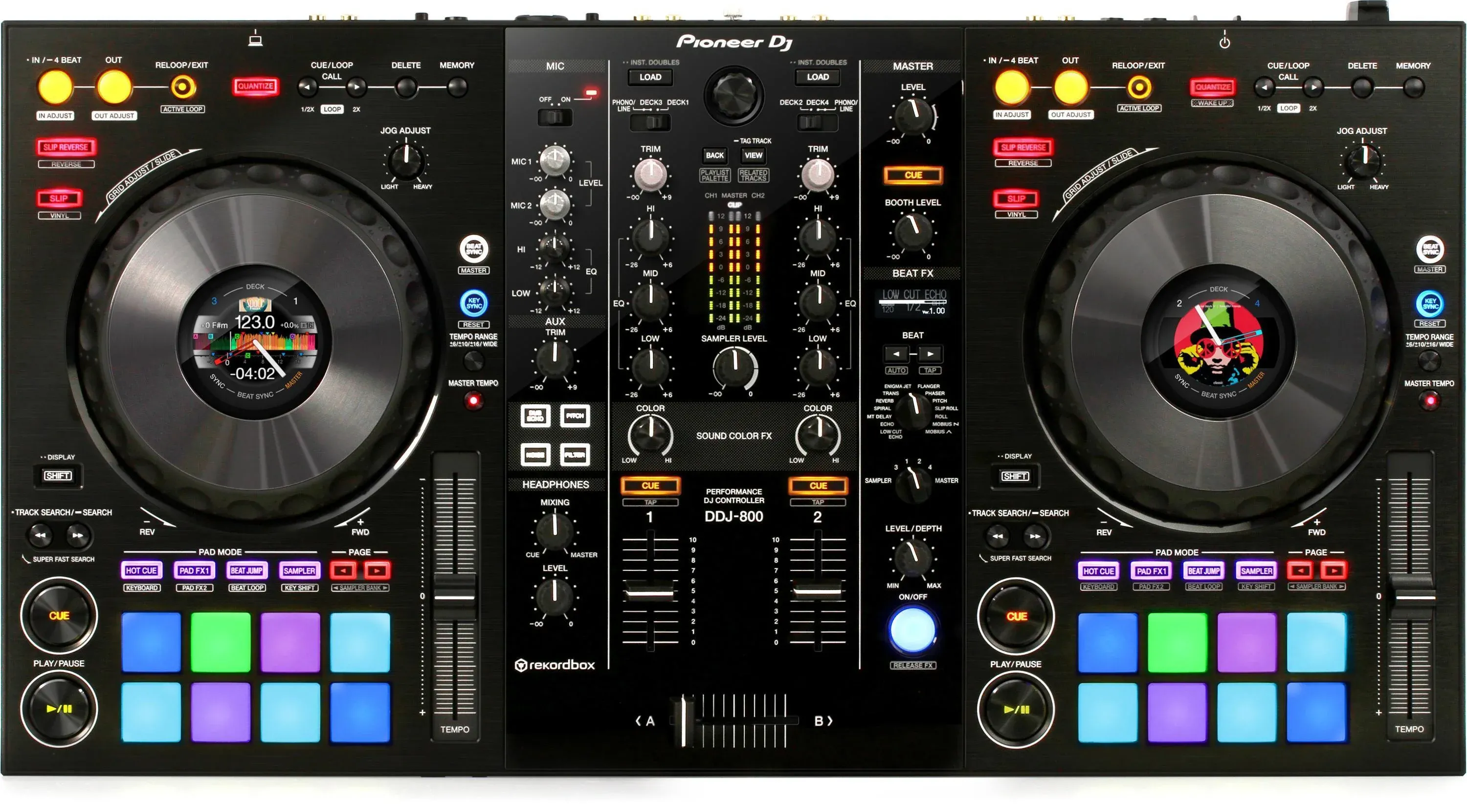 Pioneer DDJ-800 2-Channel DJ Controller for Rekordbox DJ