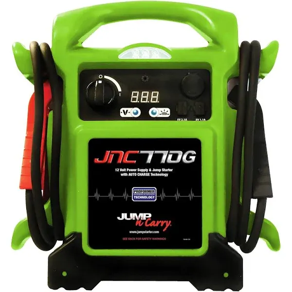 1700 Peak Amp Premium 12 Volt Jump Starter Clore Automotive JNC770G