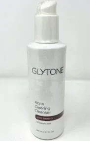 Glytone Acne Self-Foaming Cleanser 0.5% Salicylic Acid 180 mL/6.1 fl oz Exp 6/23