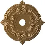 Ekena Millwork Cmp16At Attica Thermoformed PVC Ceiling Medallion, 16"OD x 3