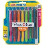 Paper Mate InkJoy Gel Stick Pen 0.7 mm Medium Assorted Ink 14/Pack 2023009