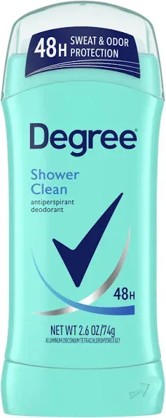 Degree Antiperspirant Deodorant Shower Clean