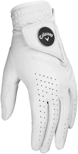 NEW Callaway Dawn Patrol Leather Golf Glove -Pick Size, Fit, Dexterity, Quantity