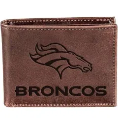 Evergreen Enterprises Denver Broncos Bifold Leather Wallet