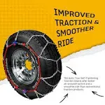 Auto-Trac 0232605 Truck/SUV Traction Snow Tire Chains, Pair (Used)