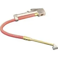 Milton Industries 506S Inflator Gage with Dual Head Chuck 15 Hose