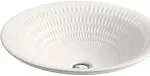 KOHLER K-17890-RL ARTIST EDITIONS DERRING DESIGN ON CARILLON WADING POOL 6 INCH X 17-11/16 INCH ROUND BATHROOM SINK