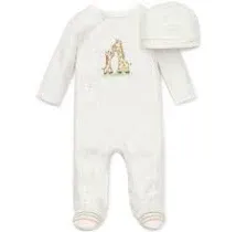 Little Me Giraffe Footed Onesie