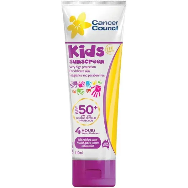 Cancer Council - Kids Sunscreen SPF 50+ For Delicate Skin 110ml