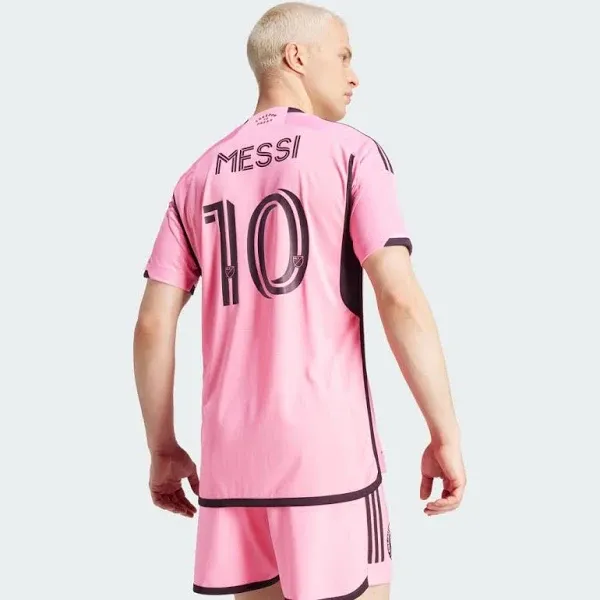 adidas 2024-25 Inter Miami Men&#039;s Messi #10 Stadium Home Jersey