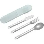 Bentgo Stainless Steel Travel Utensil Set - Aqua