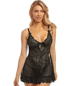 Oh La La Cheri Valentine Lacey Babydoll Women's