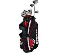  Golf Men&#039;s Strata Plus Complete Golf Set (14-Piece, Left Hand, Steel) 