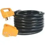 Camco  Extension Cord with Handles, 25', 30 A